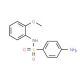4-Amino-N-(2-methoxy-phenyl)-benzenesulfonamide (CAS 19837-84-4) - chemical structure image
