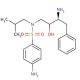 4-Amino-N-((2R,3S)-3-amino-2-hydroxy-4-phenylbutyl)-N-isobutylbenzenesulfonamide (CAS 169280-56-2) - chemical structure image