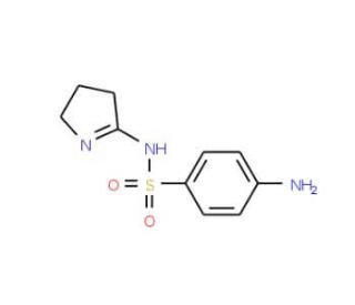 4-amino-N-3,4-dihydro-2H-pyrrol-5-ylbenzenesulfonamide - chemical structure image