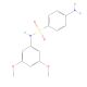 4-amino-N-(3,5-dimethoxyphenyl)benzene-1-sulfonamide - chemical structure image