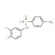 4-amino-N-(3-chloro-4-fluorophenyl)benzene-1-sulfonamide - chemical structure image