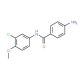 4-Amino-N-(3-chloro-4-methoxyphenyl)benzamide - chemical structure image