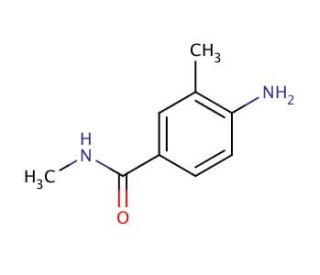 4-amino-N,3-dimethylbenzamide (CAS 926263-13-0) - chemical structure image