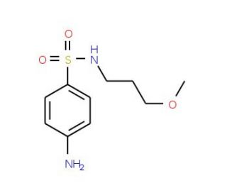 4-amino-N-(3-methoxypropyl)benzenesulfonamide - chemical structure image
