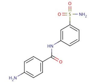 4-Amino-N-(3-sulfamoyl-phenyl)-benzamide - chemical structure image