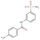 4-Amino-N-(3-sulfamoyl-phenyl)-benzamide - chemical structure image