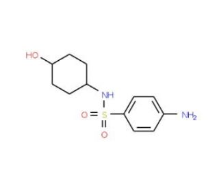 4-amino-N-(4-hydroxycyclohexyl)benzenesulfonamide - chemical structure image