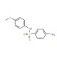 4-Amino-N-(4-methoxy-phenyl)-benzenesulfonamide (CAS 19837-74-2) - chemical structure image