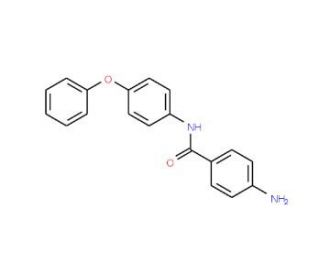 4-Amino-N-(4-phenoxyphenyl)benzamide - chemical structure image
