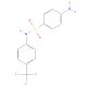4-Amino-N-[4-(trifluoromethyl)phenyl]benzenesulphonamide (CAS 339-42-4) - chemical structure image