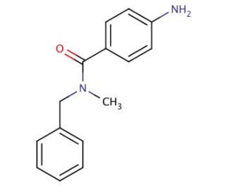 4-Amino-N-benzyl-N-methylbenzamide - chemical structure image