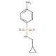 4-amino-N-(cyclopropylmethyl)benzenesulfonamide - chemical structure image