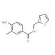 4-amino-N-(furan-2-ylmethyl)-3-methylbenzamide - chemical structure image