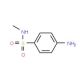 4-Amino-N-methyl-benzenesulfonamide (CAS 1709-52-0) - chemical structure image