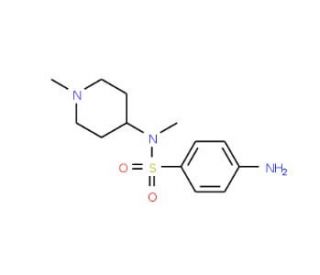 4-amino-N-methyl-N-(1-methylpiperidin-4-yl)benzenesulfonamide (CAS 790272-23-0) - chemical structure image