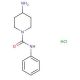4-amino-N-phenylpiperidine-1-carboxamide hydrochloride - chemical structure image