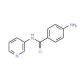 4-amino-N-pyridin-3-ylbenzamide (CAS 13160-59-3) - chemical structure image