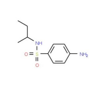 4-Amino-N-(sec-butyl)benzenesulfonamide (CAS 59724-58-2) - chemical structure image