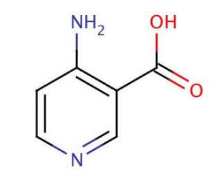 4-Amino-nicotinic acid (CAS 7418-65-7) - chemical structure image