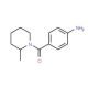 (4-Amino-phenyl)-(2-methyl-piperidin-1-yl)-methanone (CAS 436095-31-7) - chemical structure image