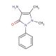 4-Aminoantipyrine (CAS 83-07-8) - chemical structure image