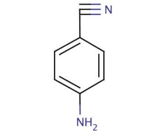 4-Aminobenzonitrile (CAS 873-74-5) - chemical structure image