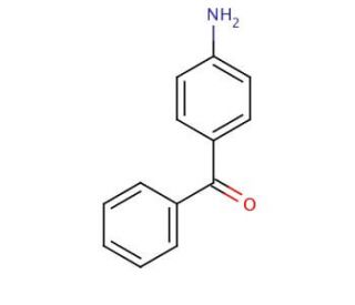 4-Aminobenzophenone (CAS 1137-41-3) - chemical structure image
