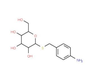 4-Aminobenzyl 1-Thio-&alpha;-D-galactopryranoside - chemical structure image