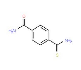4-(aminocarbonothioyl)benzamide - chemical structure image