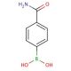 4-Aminocarbonylphenylboronic acid (CAS 123088-59-5) - chemical structure image