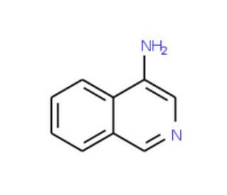 4-Aminoisoquinoline (CAS 23687-25-4) - chemical structure image