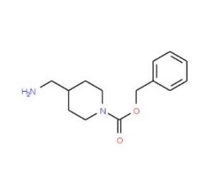 4-Aminomethyl-1-N-Cbz-piperidine (CAS 157023-34-2) - chemical structure image