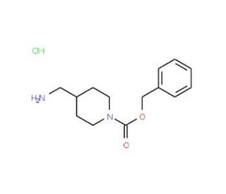 4-Aminomethyl-1-N-Cbz-piperidine HCl (CAS 172348-57-1) - chemical structure image