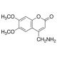4-(Aminomethyl)-6,7-dimethoxycoumarin (CAS 849042-47-3) - chemical structure image