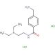 4-(aminomethyl)-N-[2-(diethylamino)ethyl]benzamide dihydrochloride - chemical structure image