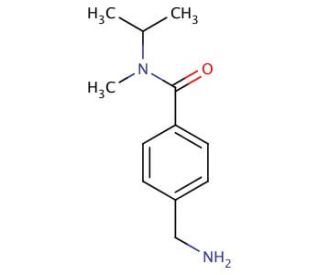 4-(aminomethyl)-N-isopropyl-N-methylbenzamide - chemical structure image