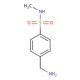 4-(aminomethyl)-N-methylbenzenesulfonamide (CAS 101252-53-3) - chemical structure image