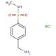 4-(aminomethyl)-N-methylbenzenesulfonamide hydrochloride - chemical structure image