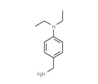 4-(aminomethyl)-N,N-diethylaniline (CAS 40336-81-0) - chemical structure image