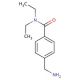 4-(aminomethyl)-N,N-diethylbenzamide - chemical structure image