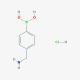 4-(Aminomethyl)phenylboronic acid hydrochloride (CAS 75705-21-4) - chemical structure image