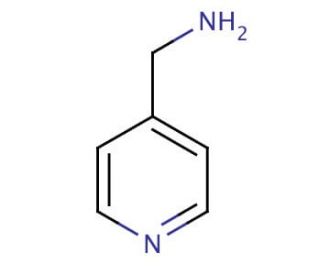 4-(Aminomethyl)pyridine (CAS 3731-53-1) - chemical structure image