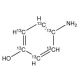 4-Aminophenol-13C6 (CAS 123-30-8) - chemical structure image