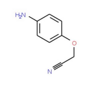 (4-aminophenoxy)acetonitrile - chemical structure image
