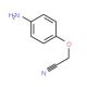 (4-aminophenoxy)acetonitrile - chemical structure image
