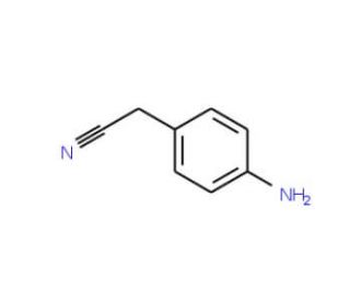 (4-Aminophenyl)acetonitrile (CAS 3544-25-0) - chemical structure image