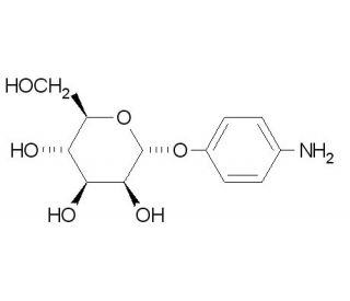 4-Aminophenyl α-D-mannopyranoside (CAS 34213-86-0) - chemical structure image
