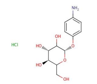 4-Aminophenyl &beta;-D-Mannopyranoside Hydrochloride (CAS 210049-18-6) - chemical structure image