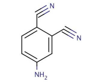 4-Aminophthalonitrile (CAS 56765-79-8) - chemical structure image