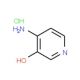 4-Aminopyridin-3-ol hydrochloride (CAS 52334-53-9) - chemical structure image